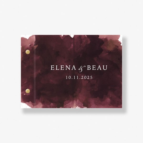 Watercolour Perfection Wedding Guest Book