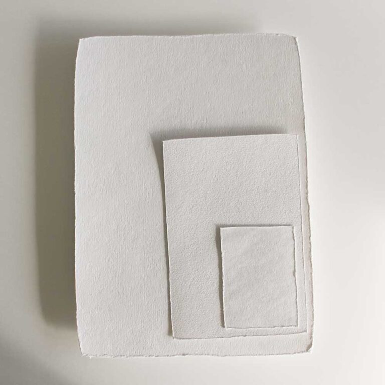 Handmade cotton paper