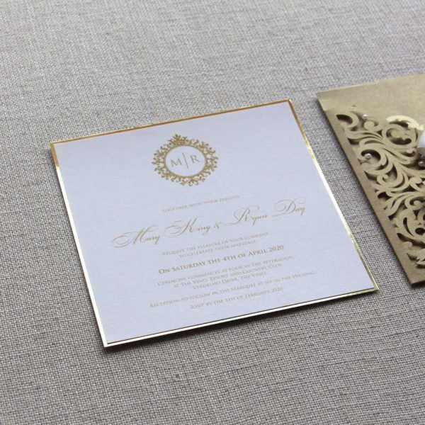 Starfish Lane Golden Hour Wedding Invitation