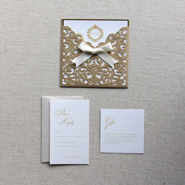 Starfish Lane Golden Hour Wedding Invitation Suite