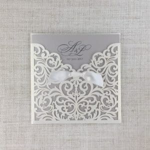 Eternity Laser Cut Invitation