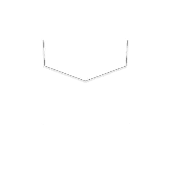 Classic White 105 x 105mm Square Envelopes