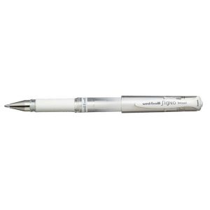 White Signo Broad Ink Pen