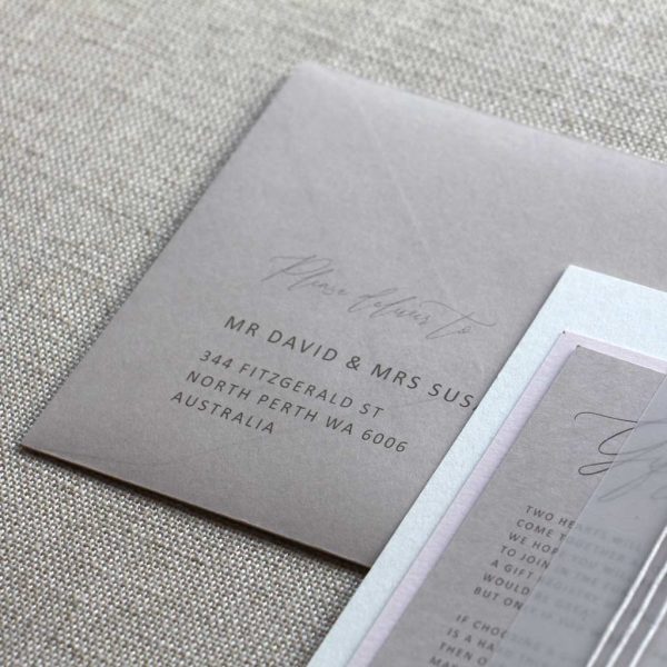 Neapolitan Dreams Wedding Invitation - Image 5