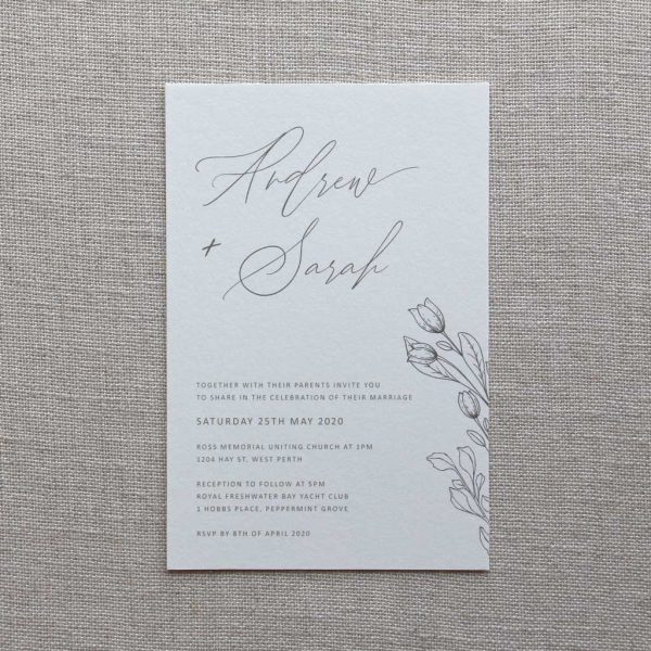 Neapolitan Dreams Wedding Invitation - Image 2