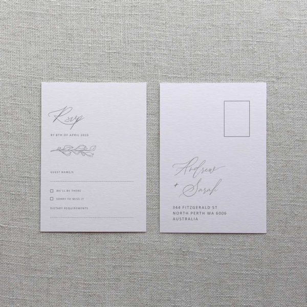 Neapolitan Dreams Wedding Invitation - Image 6