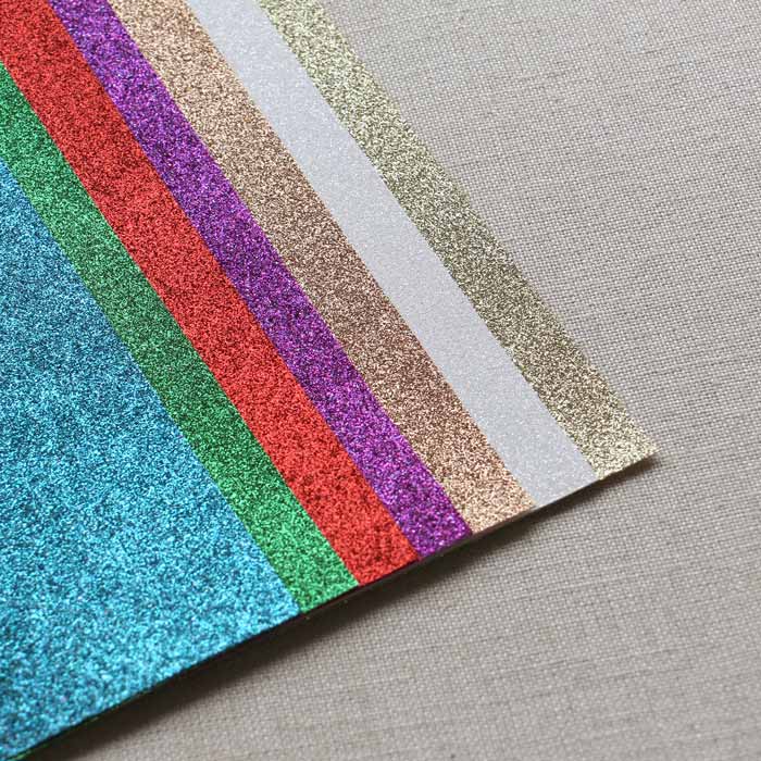 SILVER Mirri Sparkle 'No Mess' Glitter Paper