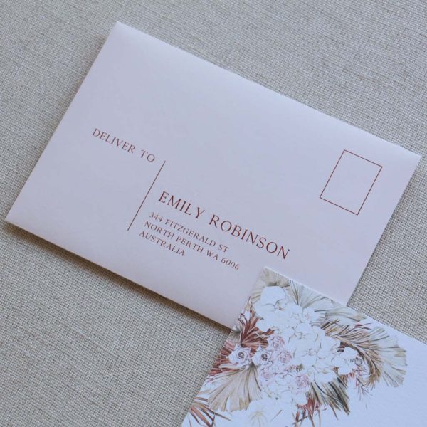 Boho Luxe Wedding Invitation - Image 3