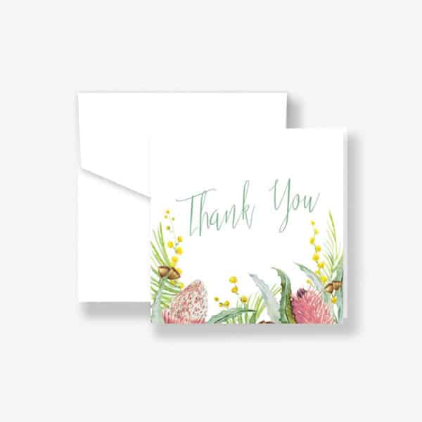 Perth Flora Thank You Card