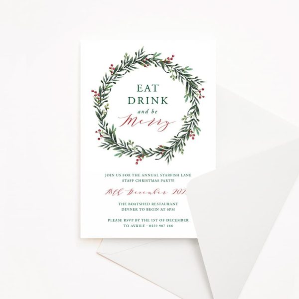 Christmas Party Invitation Corporate