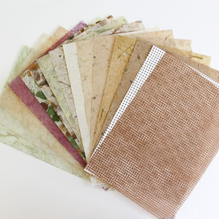 Handmade Natural Paper A4