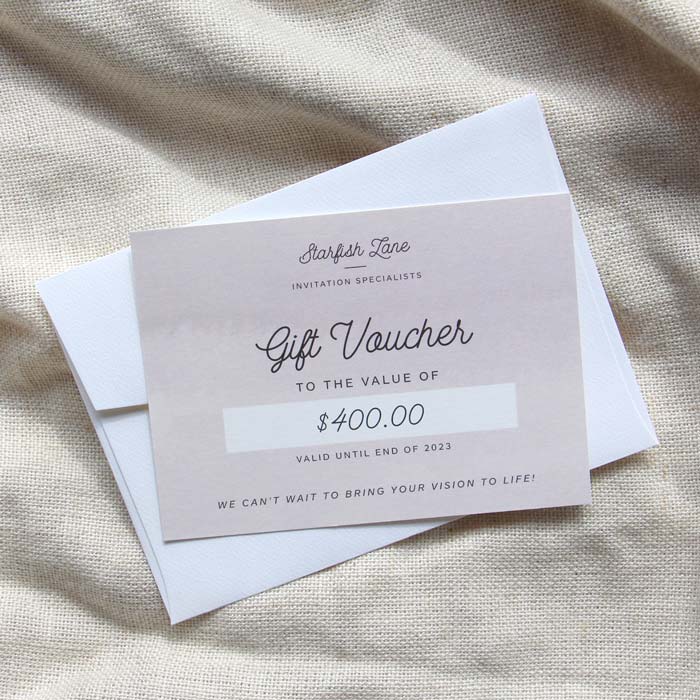 Starfish Lane Gift Voucher