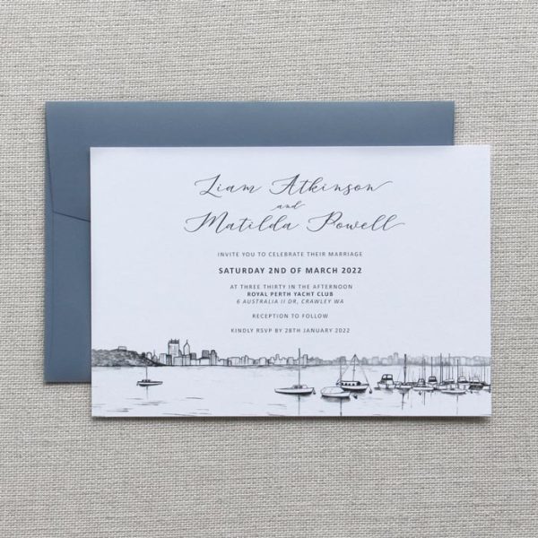 Matilda Bay Wedding Invitation - Image 3