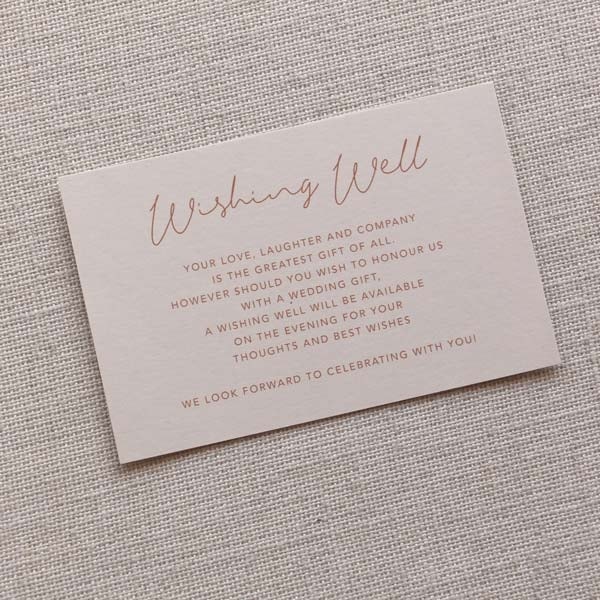 Christina Rose Gold Wedding Invitation - Image 4