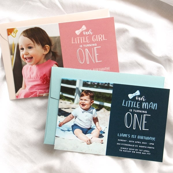 Little One Kids Birthday Invitation - Image 2