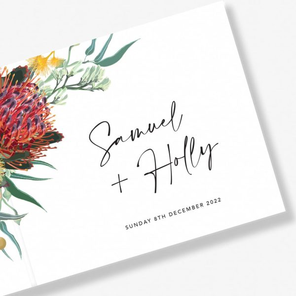 Australian Natives Wedding Guest Books