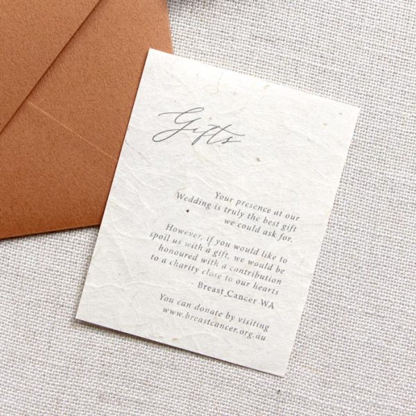 Romantic Rust Wedding Invitation - Image 7