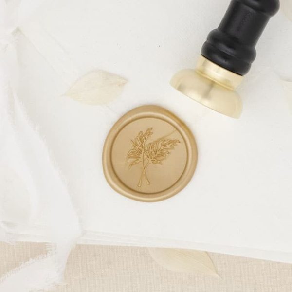 Artisaire Silver Fern Wax Seal Stamp - Image 2