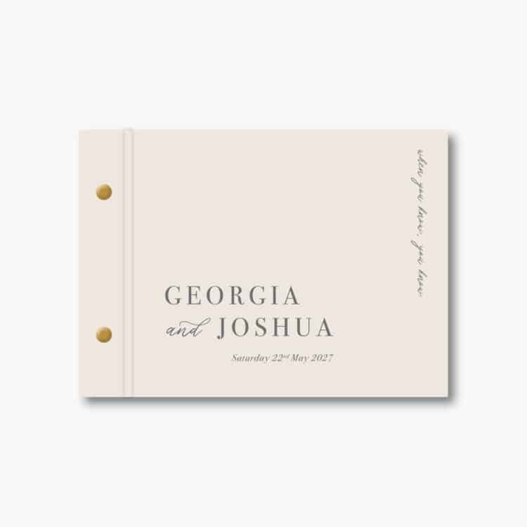 Almond Guest Book