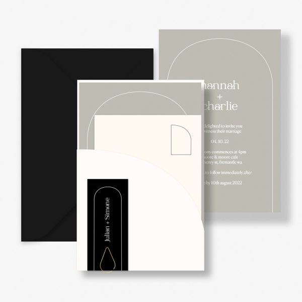 City of Arches Wedding Invitation Suite