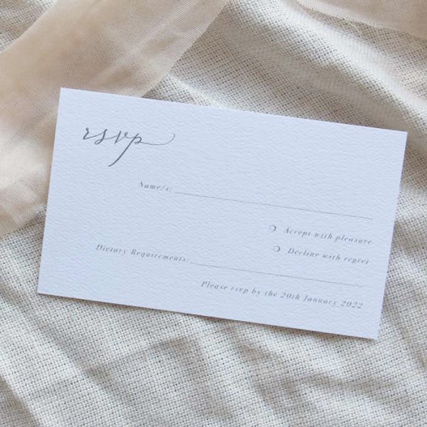 Delicate Blush Wedding Invitation - Image 7