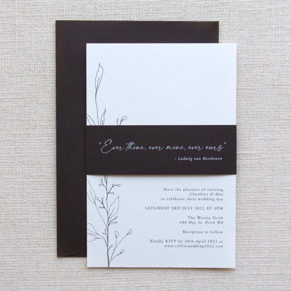 Wild Twig Wedding Invitation - Image 3