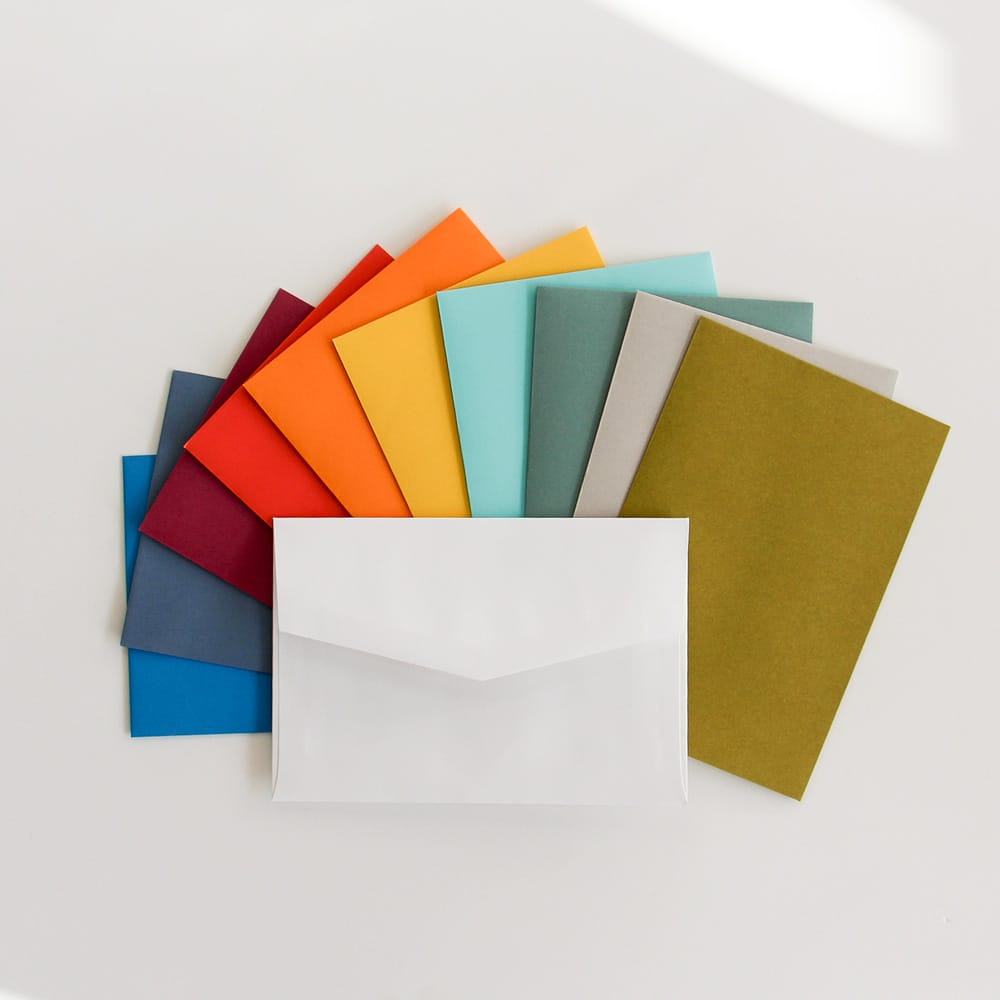 5x7 Matte I-Flap Envelope Range  Premier Invitation & Paper Specialists  Starfish Lane Leading Invitation Specialists