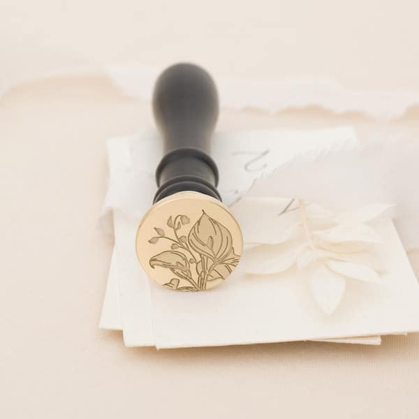 Artisaire Calla Lily Wax Seal Stamp