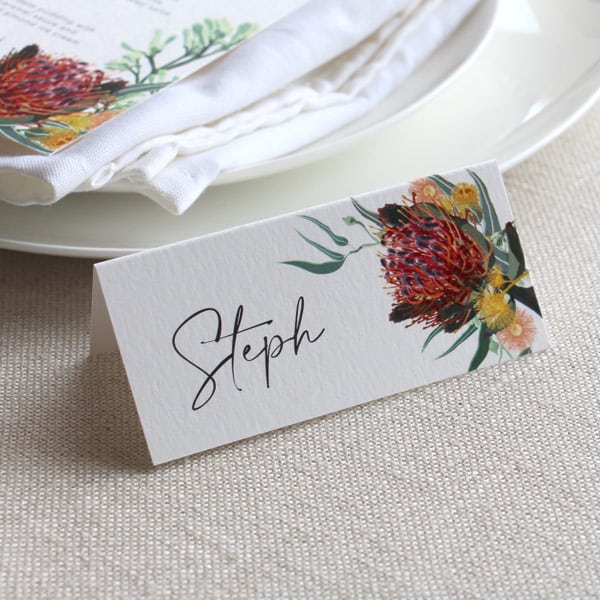 Custom Tent Place Cards