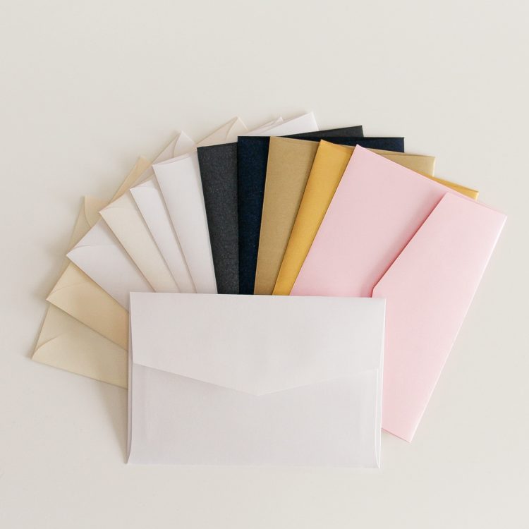 5×7 Shimmer Envelopes