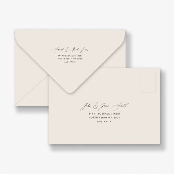 Envelope Printing on standard envelopes