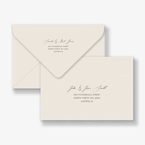 Envelope Printing on standard envelopes