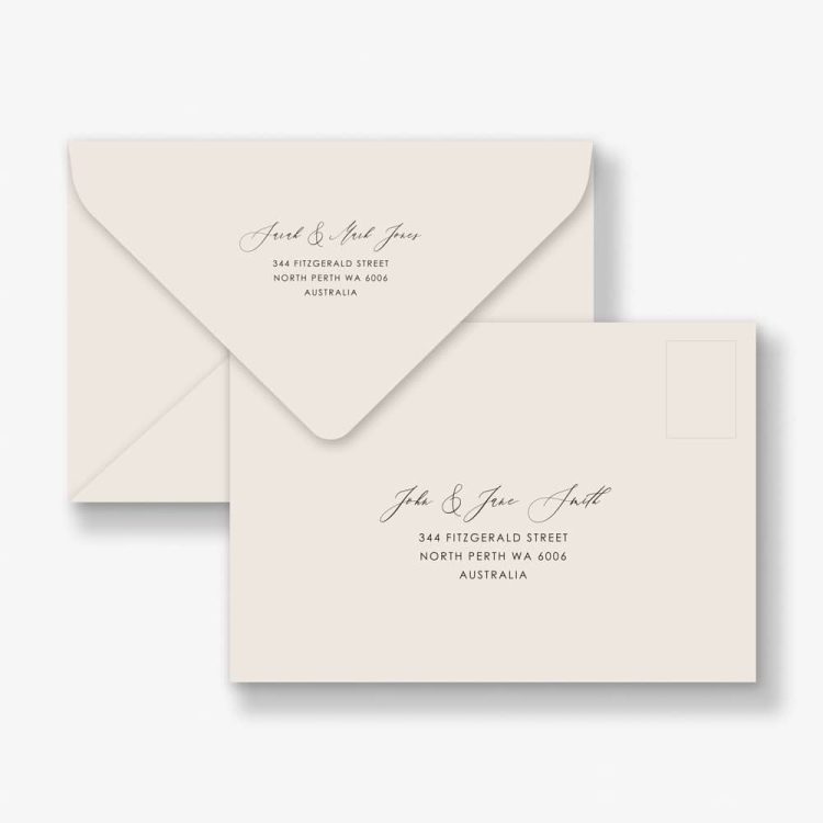 Standard Envelope Printing
