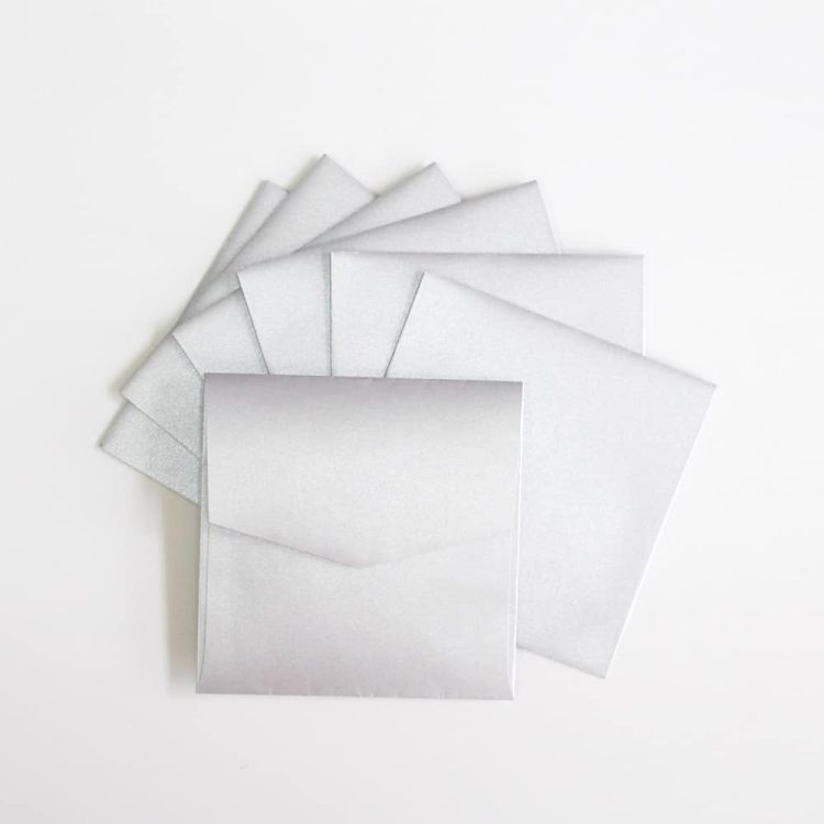 Shimmer 130x130mm Square Envelopes