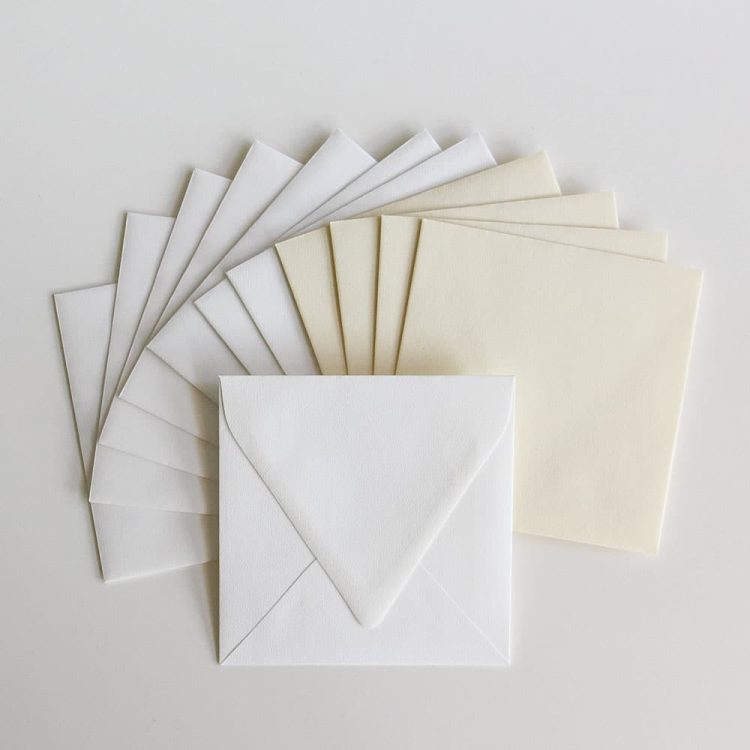 Textured 150x150mm Square Envelopes