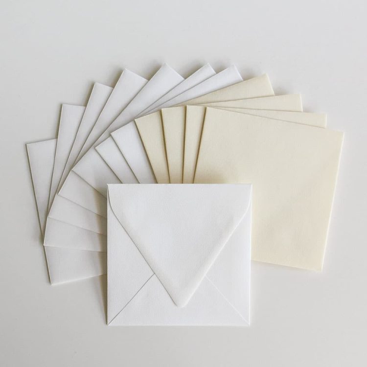 Textured 150x150mm Square Envelopes