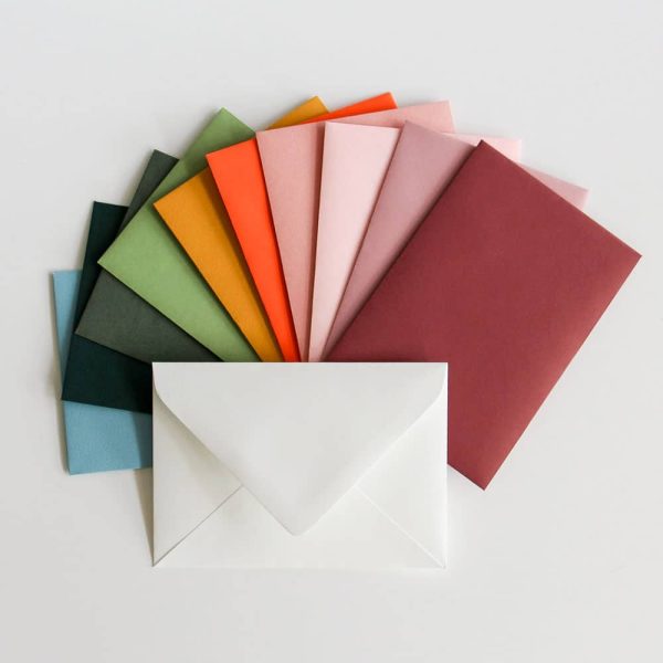 C6 Euro Envelopes Matte Range