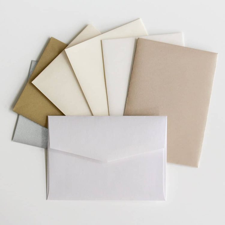 Shimmer C6 (160×115) I-Flap Envelopes