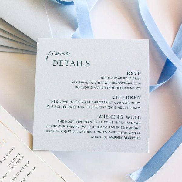 Silver Pastel Blue Blooms with silver foil and blue florals