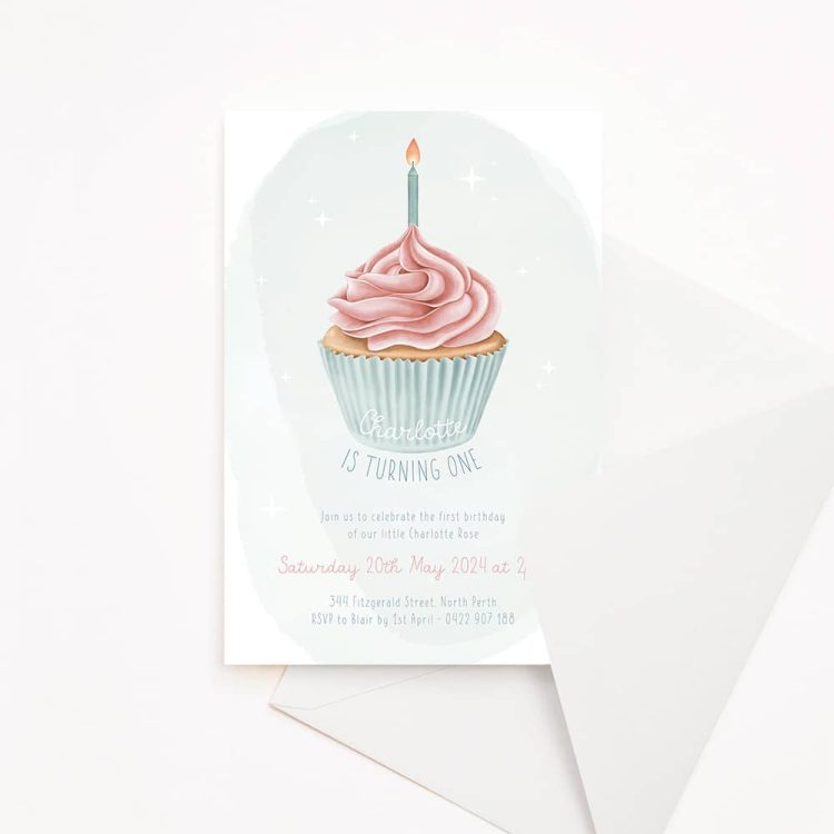 Sweet Beginnings Birthday Invitations