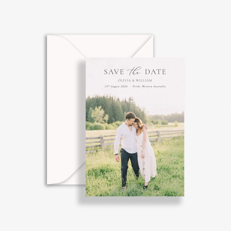 Blissful Save The Date
