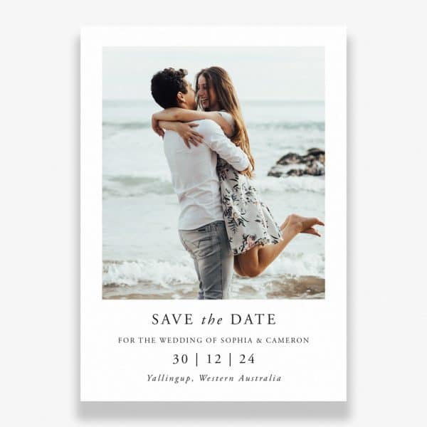 Captured Moment Wedding Save The Date