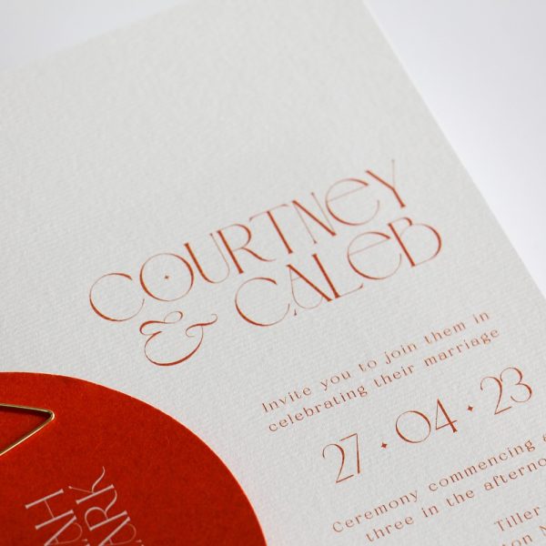 Citrus Dreams Wedding Invitation Suite