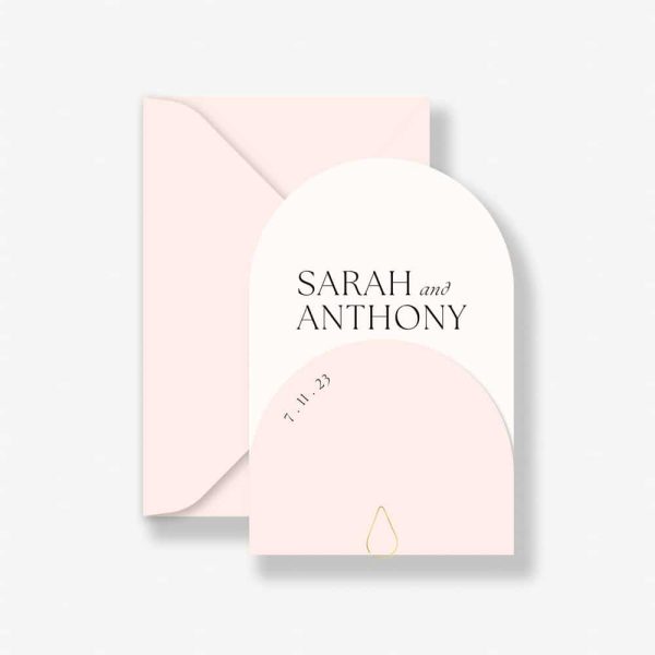 Classic Arch Wedding Invitation Suite