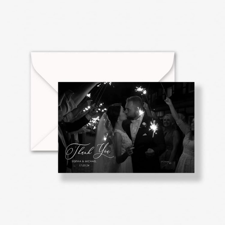 Euphoric Wedding Thank You Cards