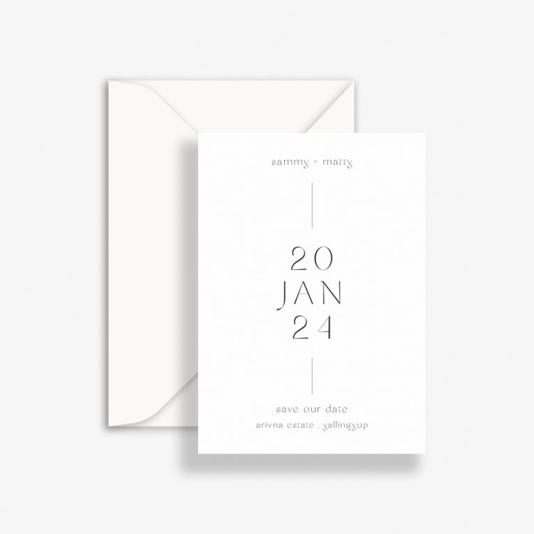 Refined Simplicity Save The Date