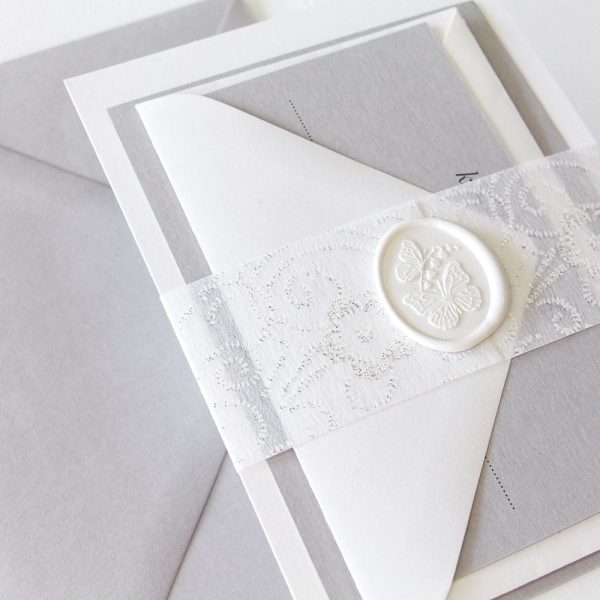 Sparkling Grace Wedding Invitation Suite