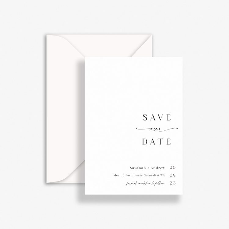 Splendid Subtlety Save The Date
