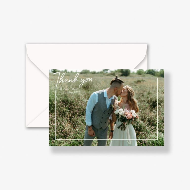 Whimsical Wedding Thank You Cards