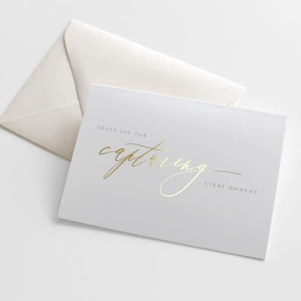 Thank You For Capturing Every Moment Card - Image 2